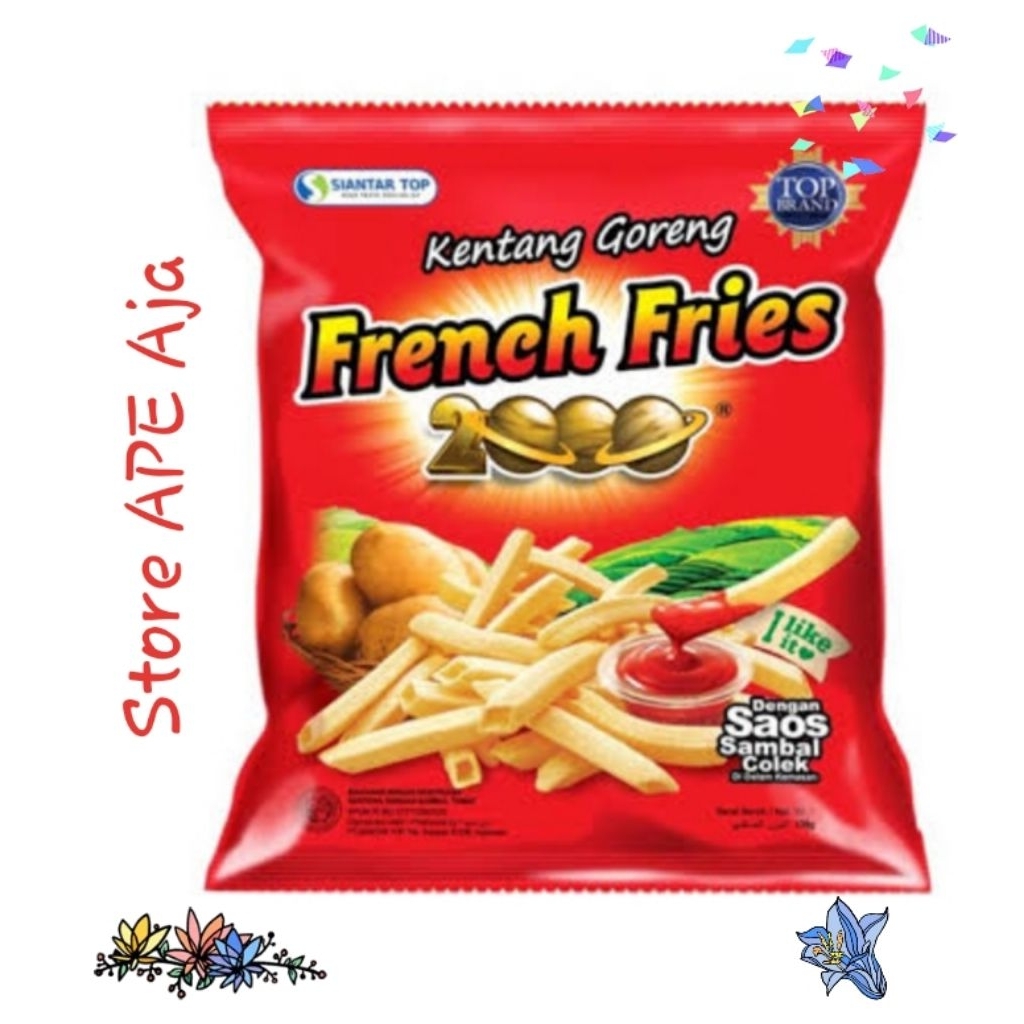 

SNACK FRENCH FRIES 2000 [ 62 gr ]