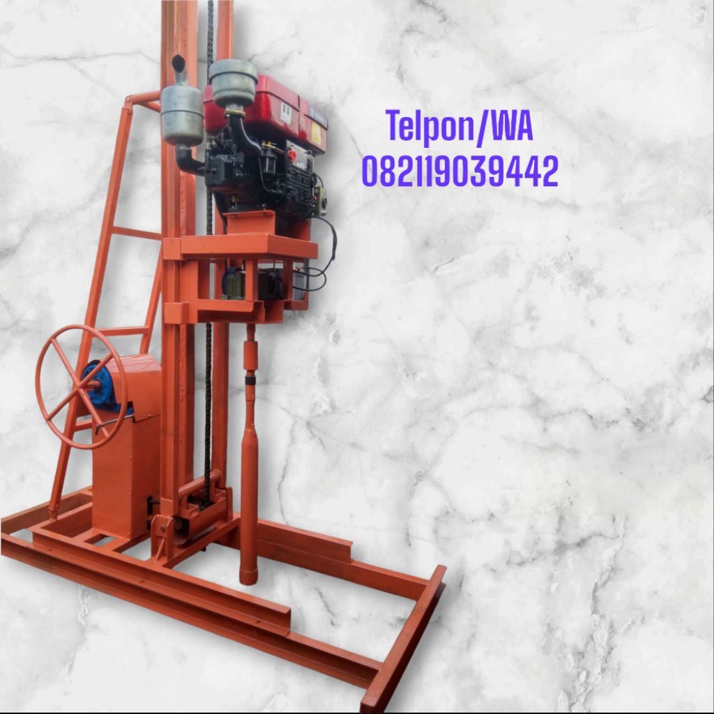 PROMO mesin bor tanah type power rig penggerak diesel - mesin bor - mesin bor sumur - mesin borepile