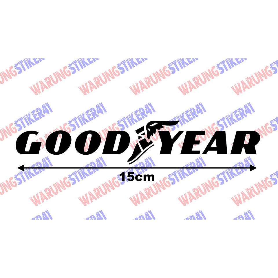 

stiker good year sticker cutting custom keren