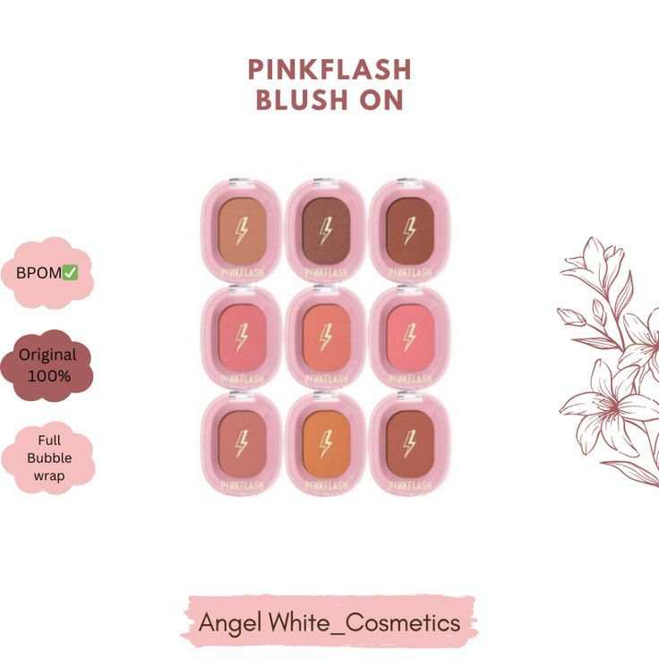 PinkFlash Soft Pigment Blush On / PinkFlash Blush