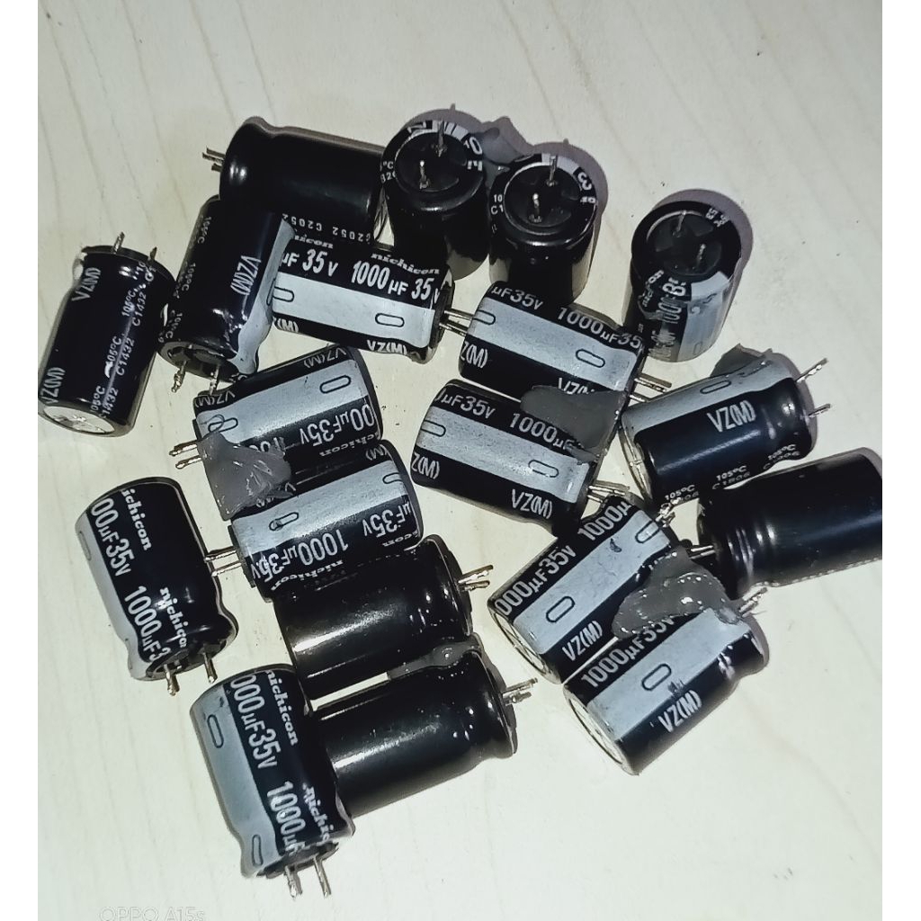 ELCO 35V 1000UF BEKAS CABUTAN