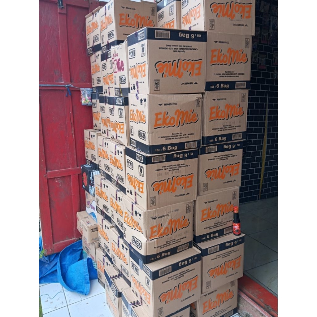 

READY Mie Kering Eko Mie Isi 6 bungkus