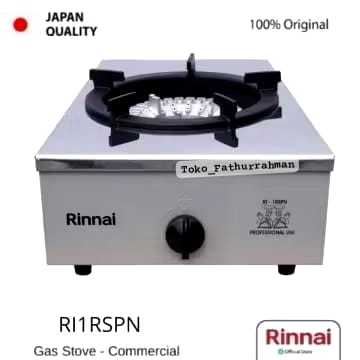BATAM - Kompor Gas Rinnai 1 Tungku Komersial RI-1RSPN Api Besar