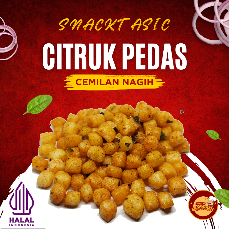 

SnackTasic Citruk Pedas 250gr - Makanan Ringan