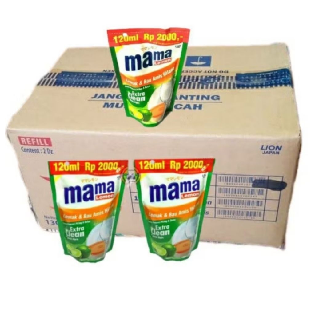 1Dus isi 24pcs Sabun cuci piring Sabun lemon 2000an