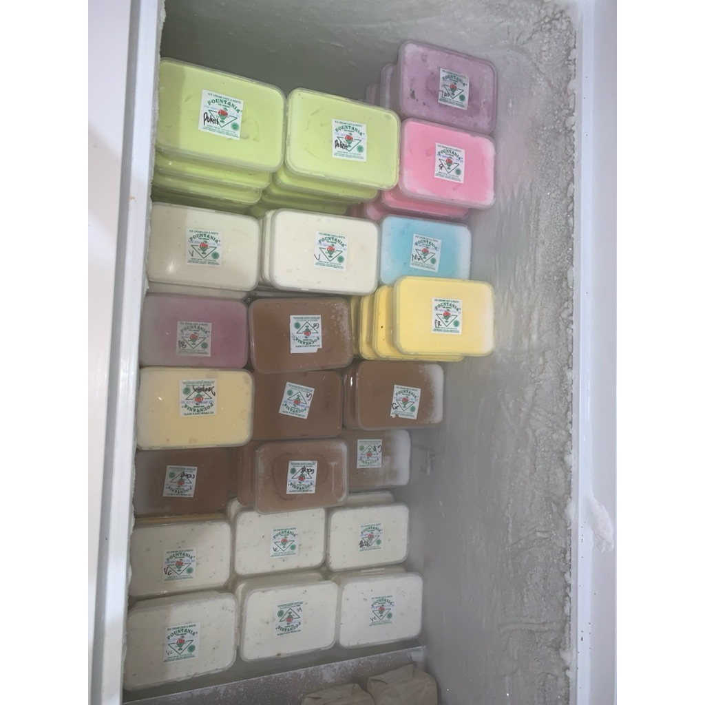 

Es Krim Fountania 1000 ML Exp 2027 halal es mall Fountania asli