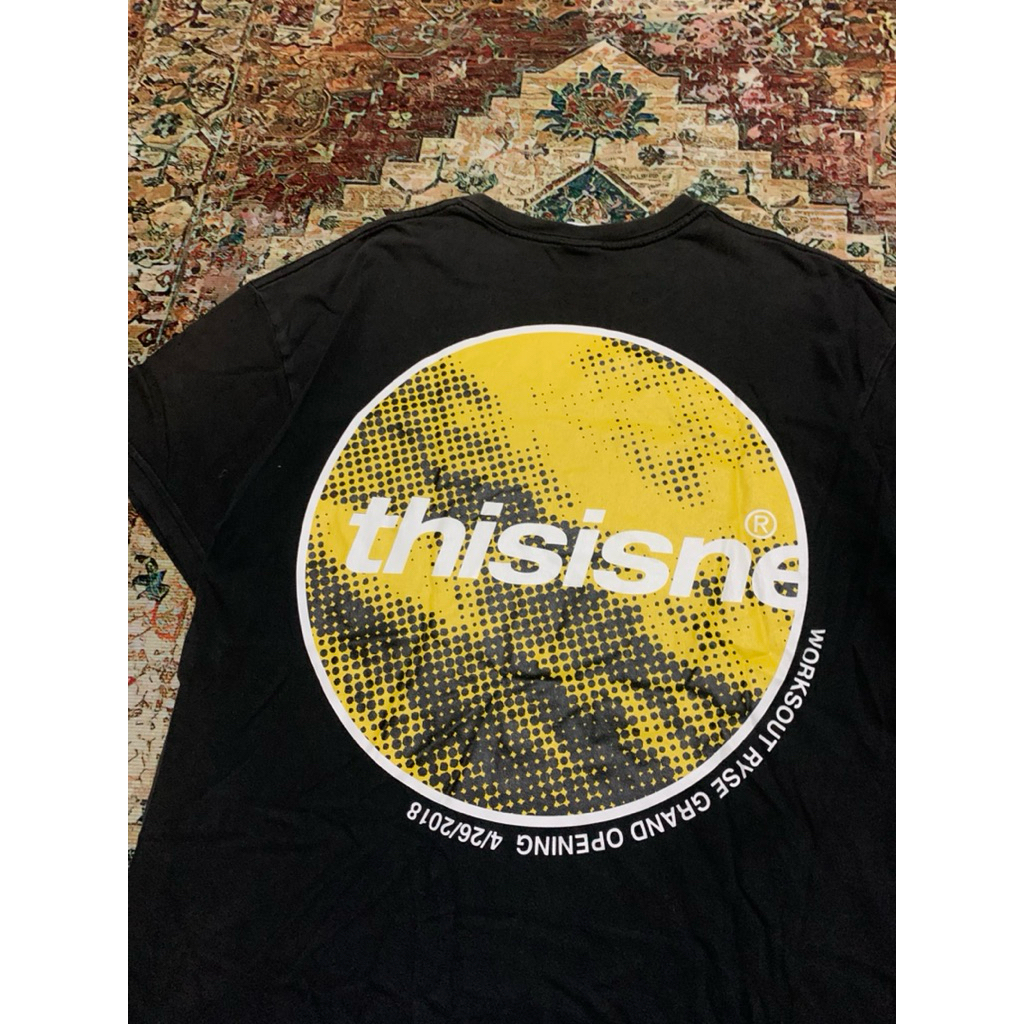 Tshirt Thisisneverthat Black Logo