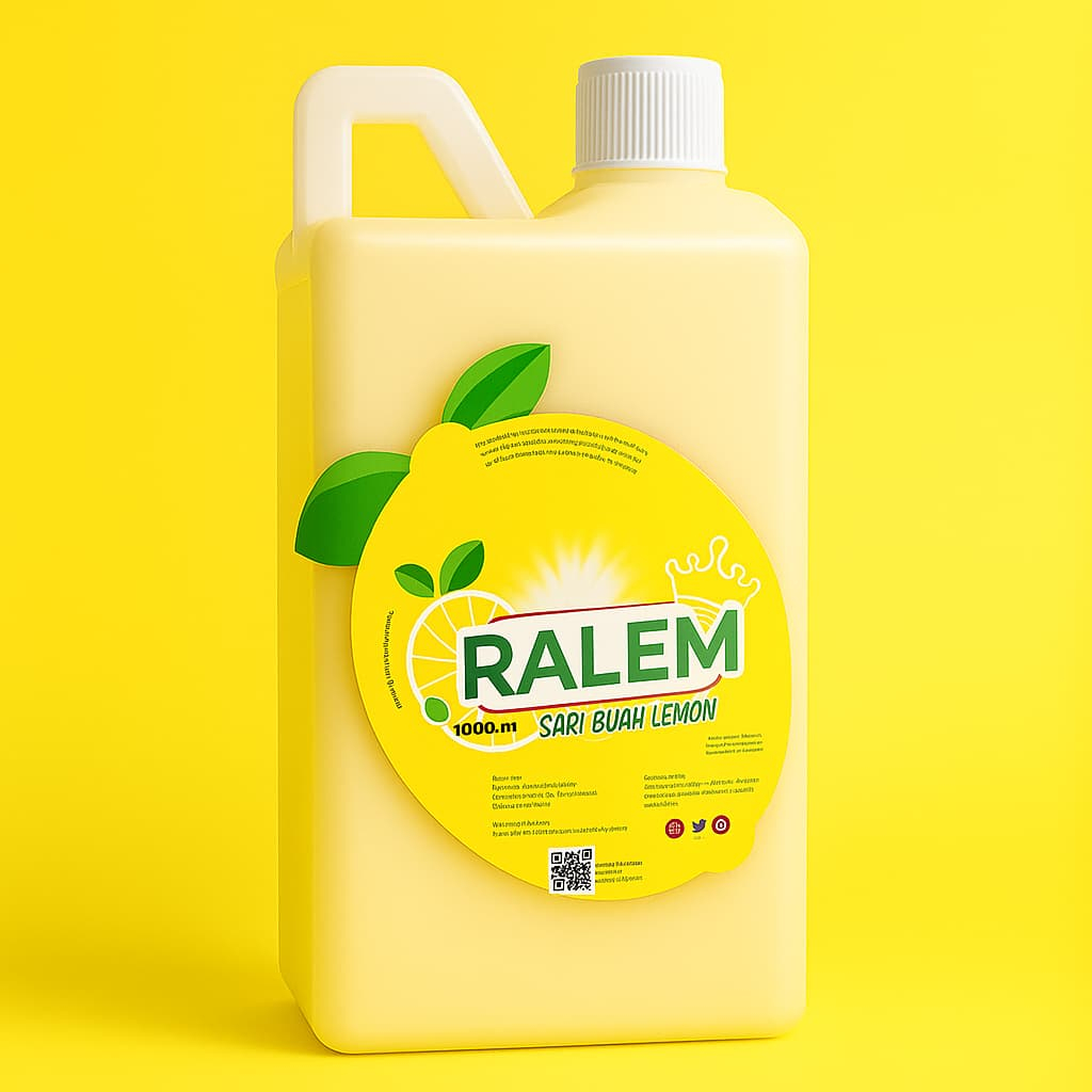 

Sari Buah Lemon RALEM Asli 1 Liter – Murni & Tanpa Pengawet | Lemon Juice Segar