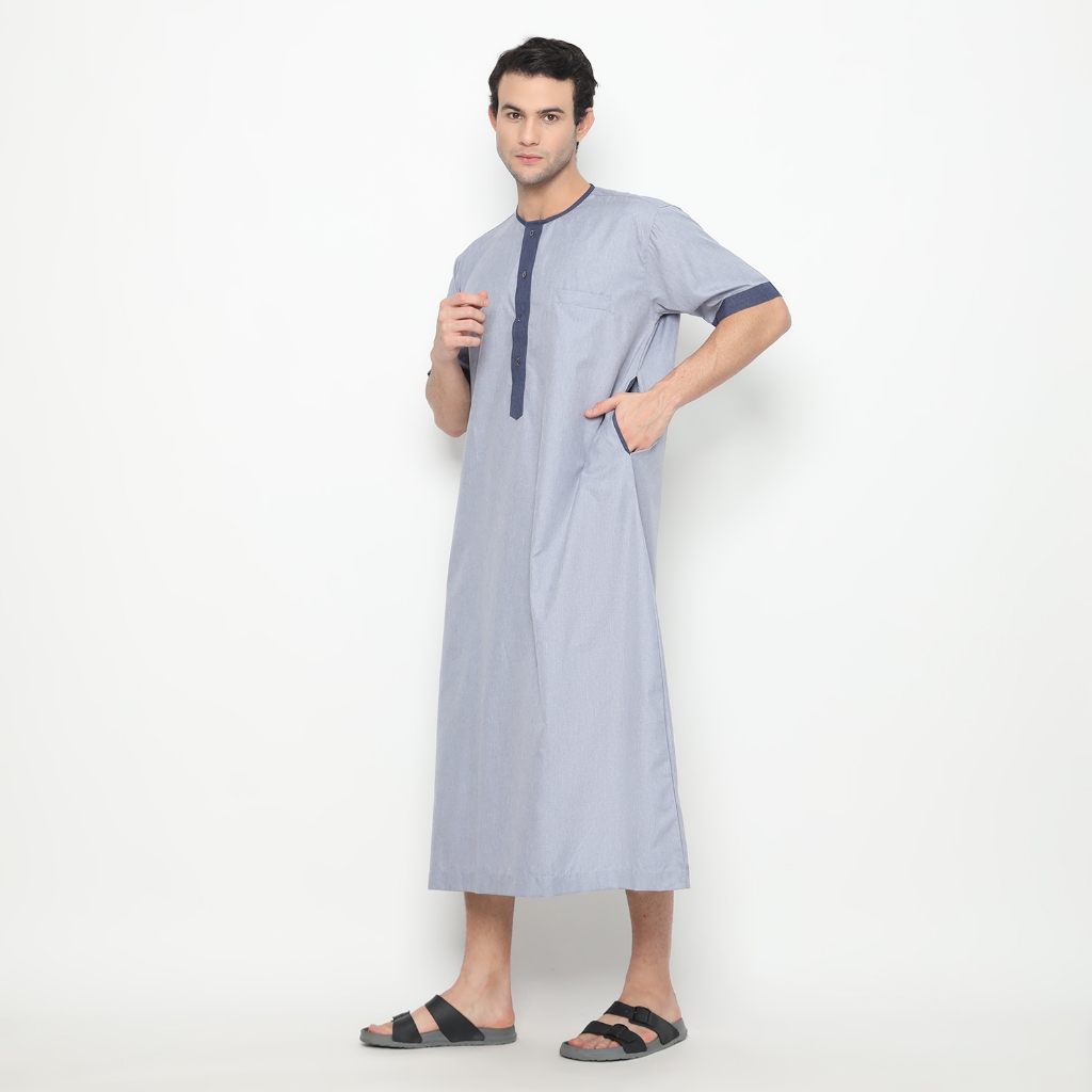 TERLARIS SHOHIB GAMIS PRIA LENGAN PENDEK TAIF 04 KEKINIAN