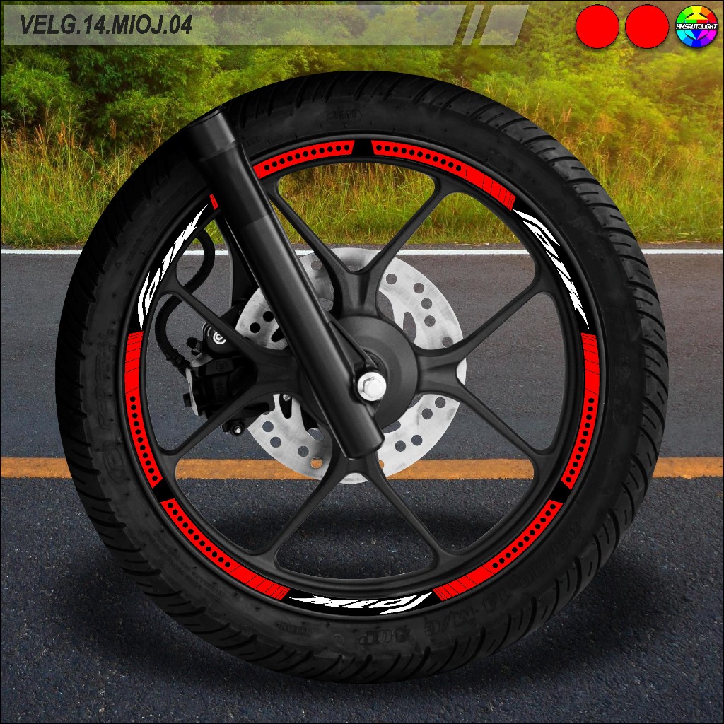 STICKER VARIASI VELG MOTOR RING 14 SEMUA TYPE MIO J 04