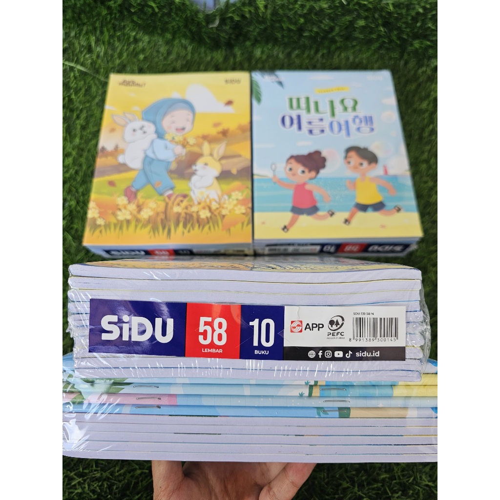 

SIDU - BUKU TULIS 58 & 38 LEMBAR - PACK