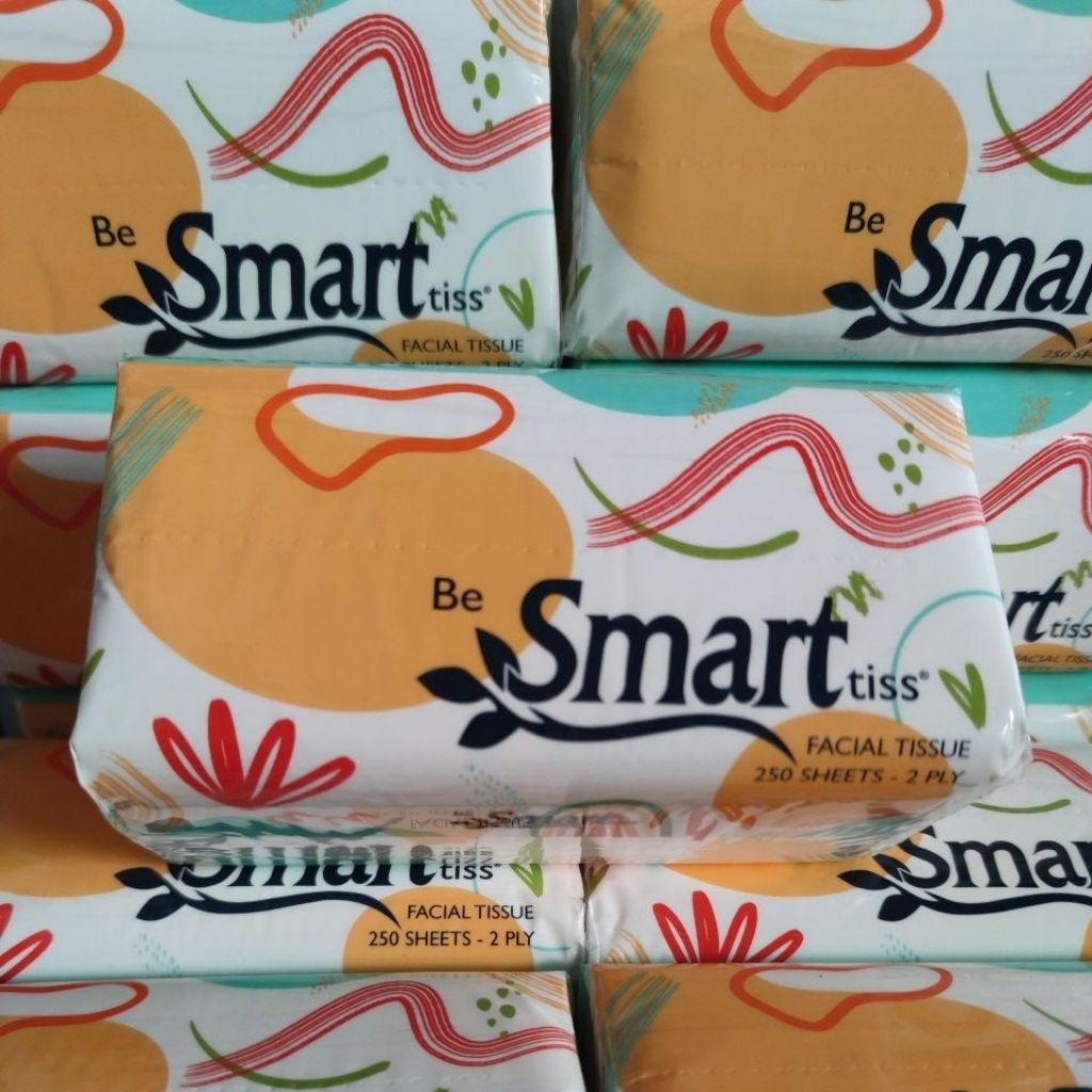 Tisu Smart tiss 250 Sheets 2 Ply Harga Murah Grosir