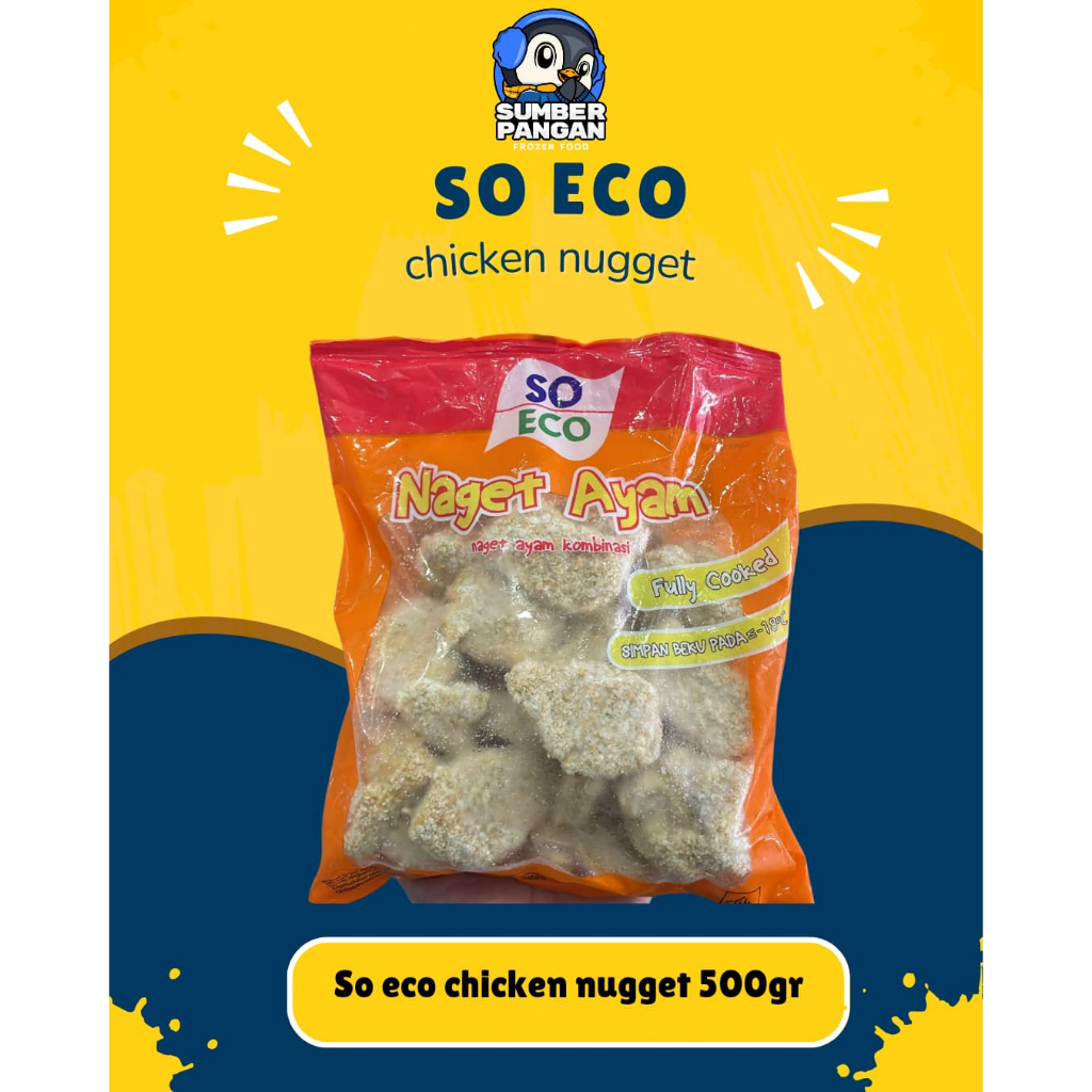 

so eco chicken nugget 500gr