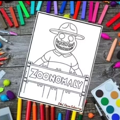 

Kertas Mewarnai Anak Tema Zonomaly isi 10 Lembar / Kertas Mewarnai Anak TK / PAUD / SD