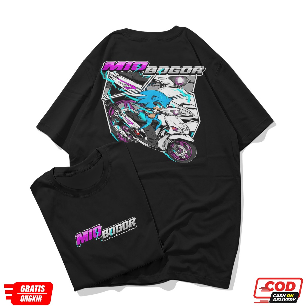 Kaos Motor Mio Sporty // Kaos Mio // Baju Mio // Mio Bogor