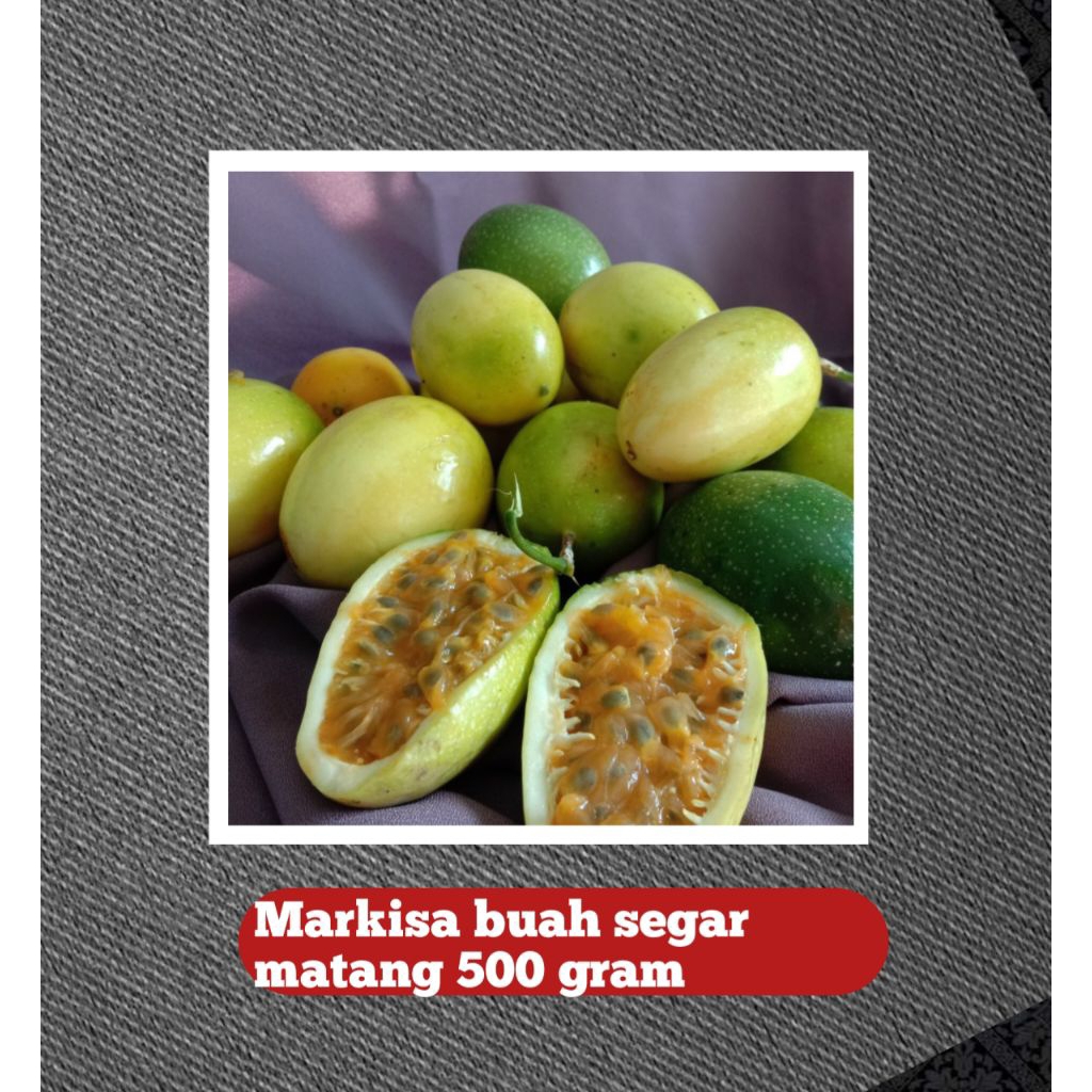 

BUAH MARKISA segar fresh 500 gram
