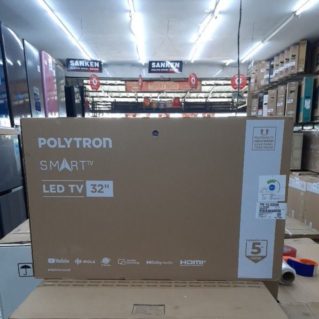 LED POLYTRON PLD32CV2269/1869 SMART TV 32 INCH (BONUS ANTENA DIGITAL/BRACKET)