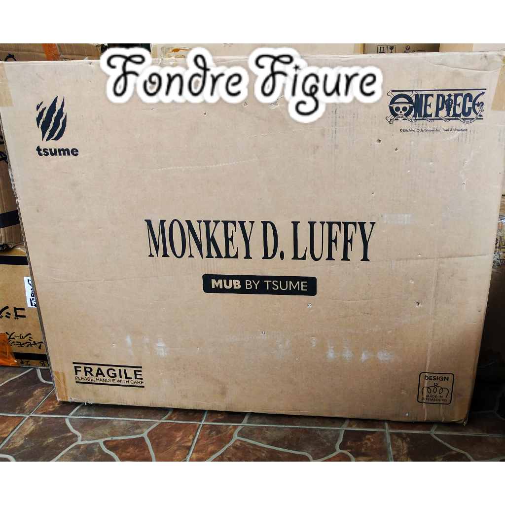 ORIGINAL TSUME ART MONKEY D LUFFY ONE PIECE LIFE SIZE BUST ACTION FIGURE