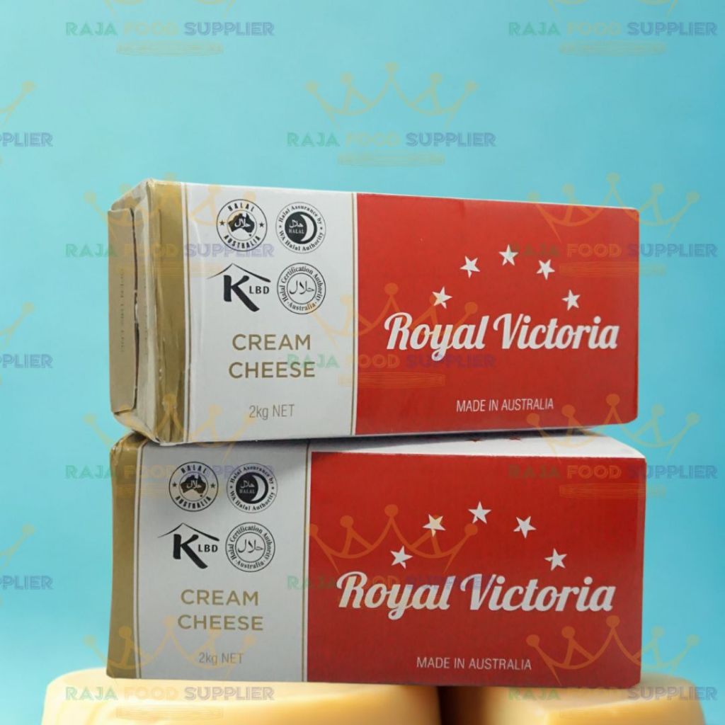 

Royal Victoria Cream Cheese 2 kg - Krim Keju Import Australia HALAL Original 100% Untuk Expired Bisa Tanyakan Via Chat Pengiriman Jabodetabek & Pulau Jawa