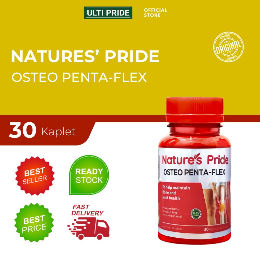 Nature’s Pride Osteo Penta-Flex – Perlindungan Optimal untuk Tulang & Sendi Diformalisasikan dengan 