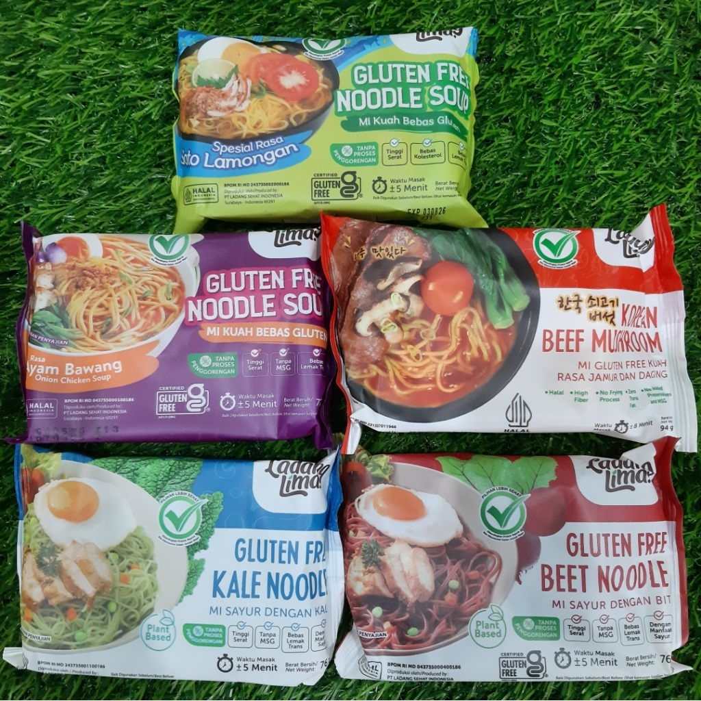 

Mie gluten free ladang lima 76gr - All Variant