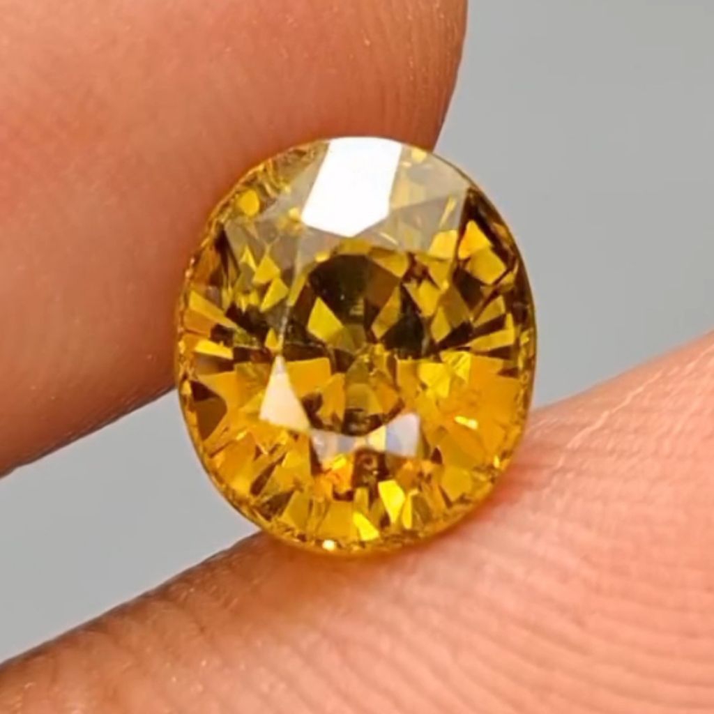 Natural Mali Garnet (Grossular - Andradite) 2.00ct NTD HQ Full of Luster