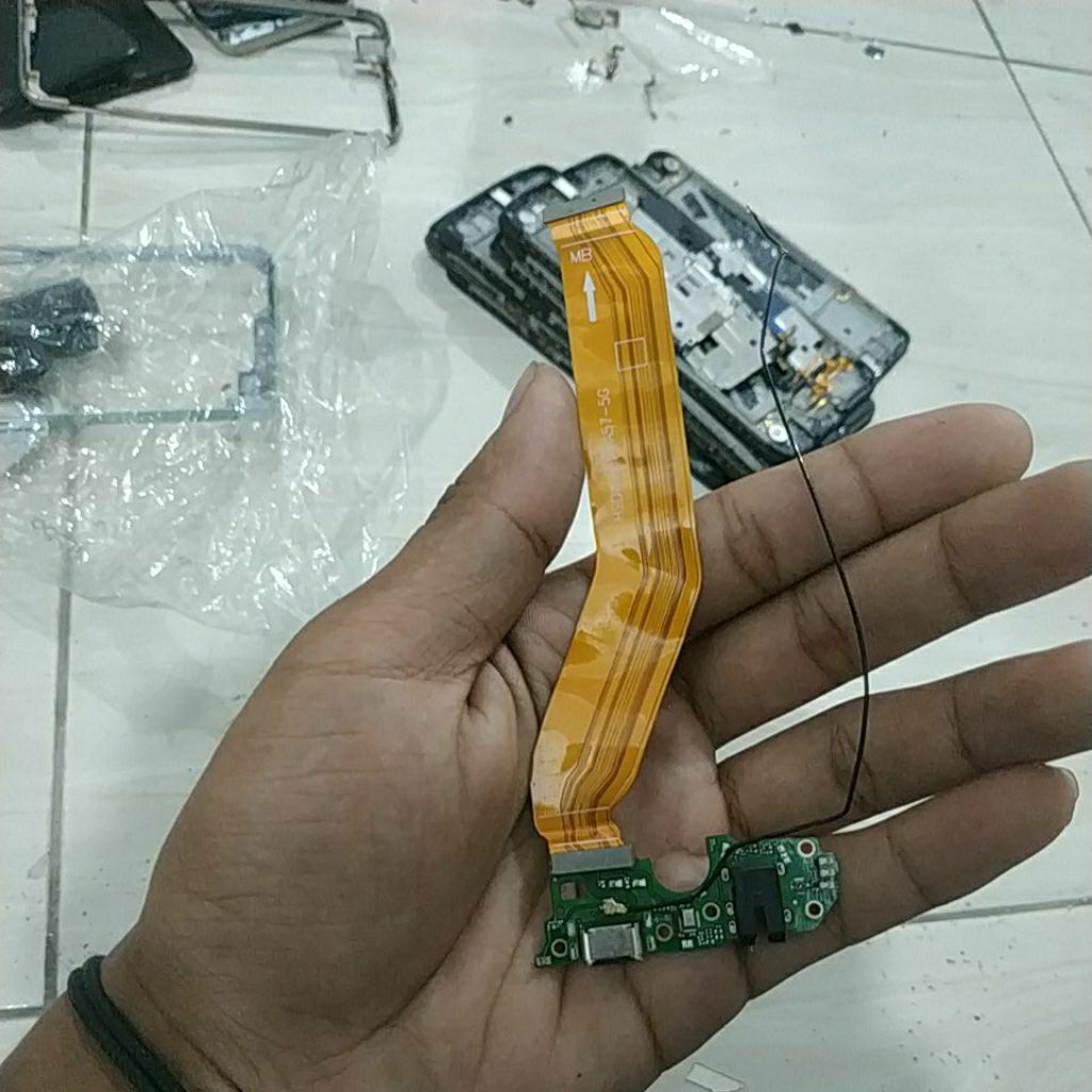 fleksibel board cas bekas Oppo a57/a77s ex refurbish