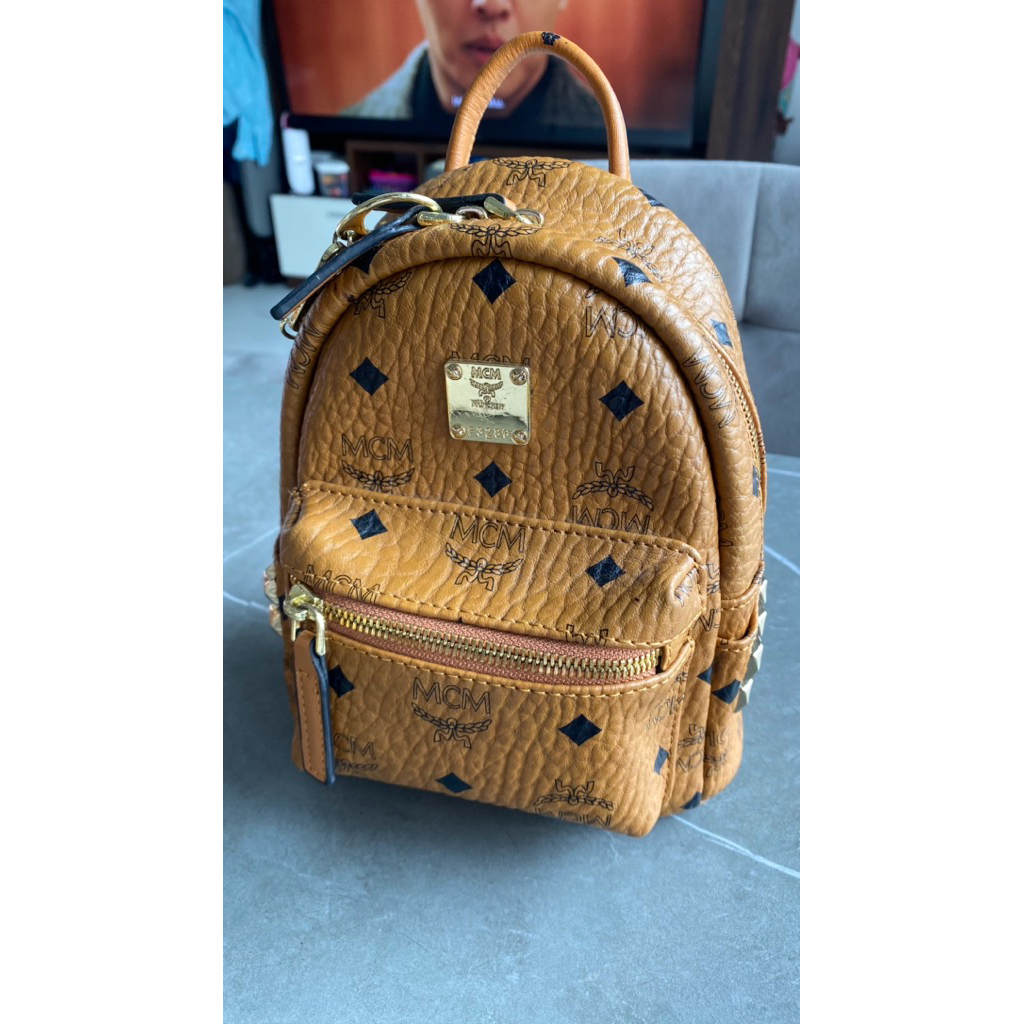 PRELOVED MCM MINI BAGPACK