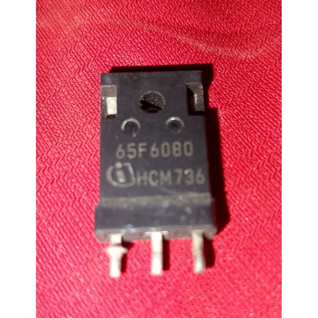 mosfed 65F6080 (650V 43,3A) bekas copotan original
