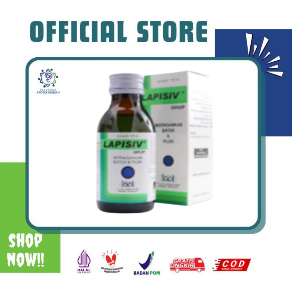 

Lapisiv syrup atasi flu pilek batuk