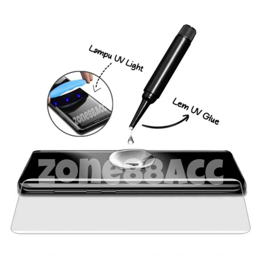 Lem UV / Lampu UV / Cairan Lem UV Tempered Glass