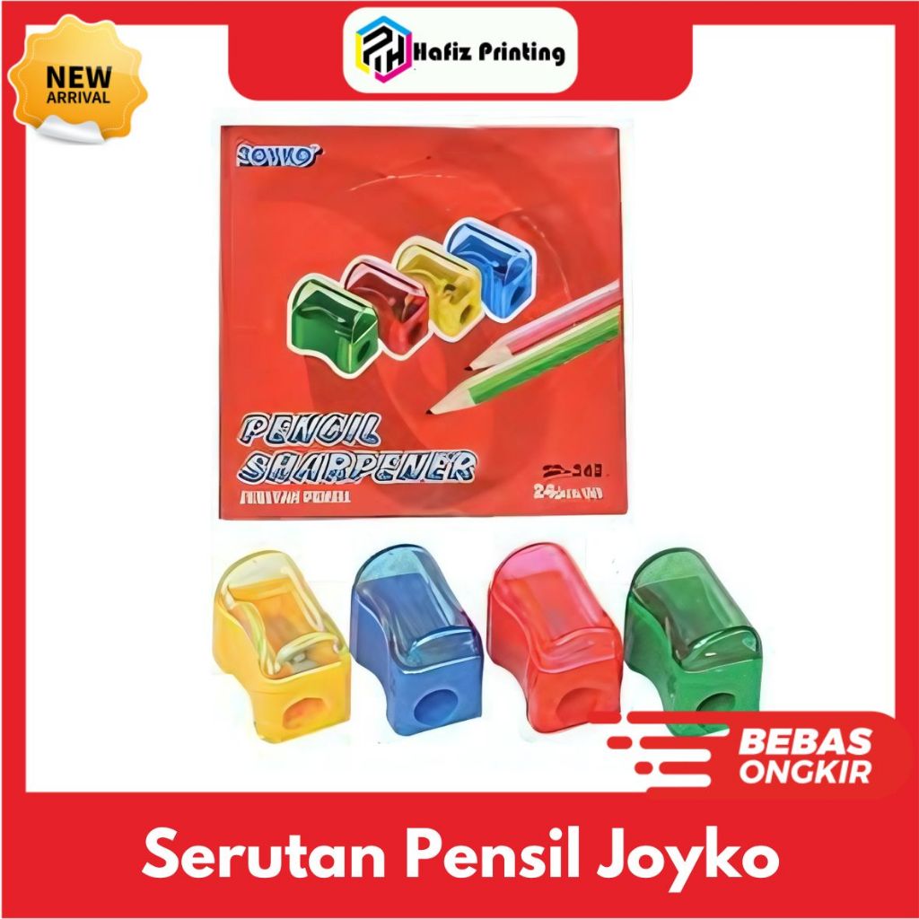 

JOYKO SERUTAN PENCIL KAYU PERUNCING SP-362 MURAH 1 pcs