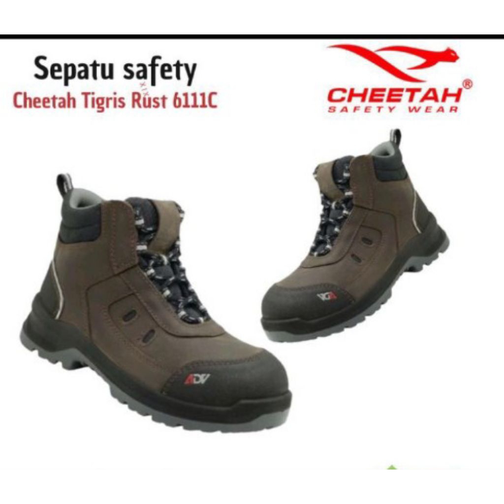SEPATU SAFETY / SAFETY SHOES CHEETAH 6111 C TIGRIS