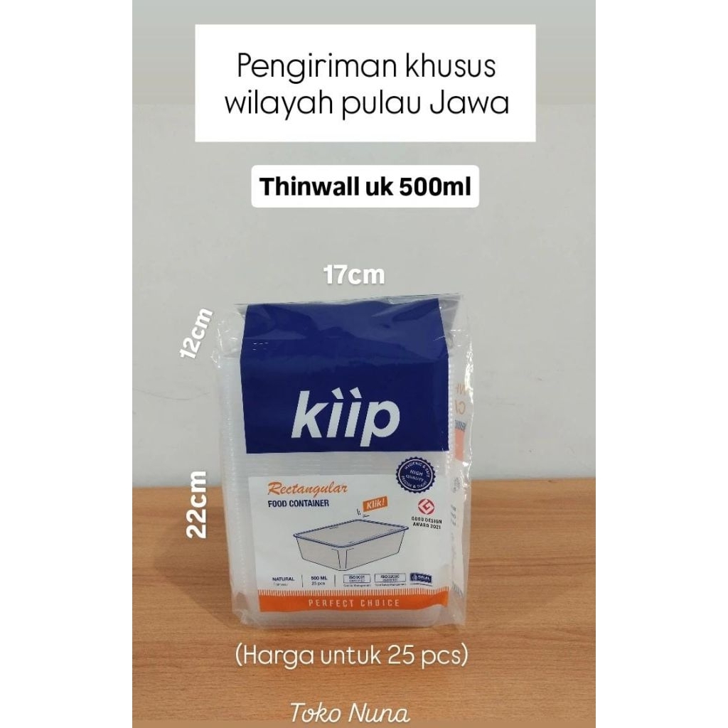 Thinwall kiip 500 ml