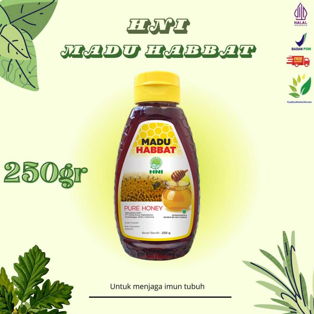 

HNI Madu Habbat Pure Honey 250gr
