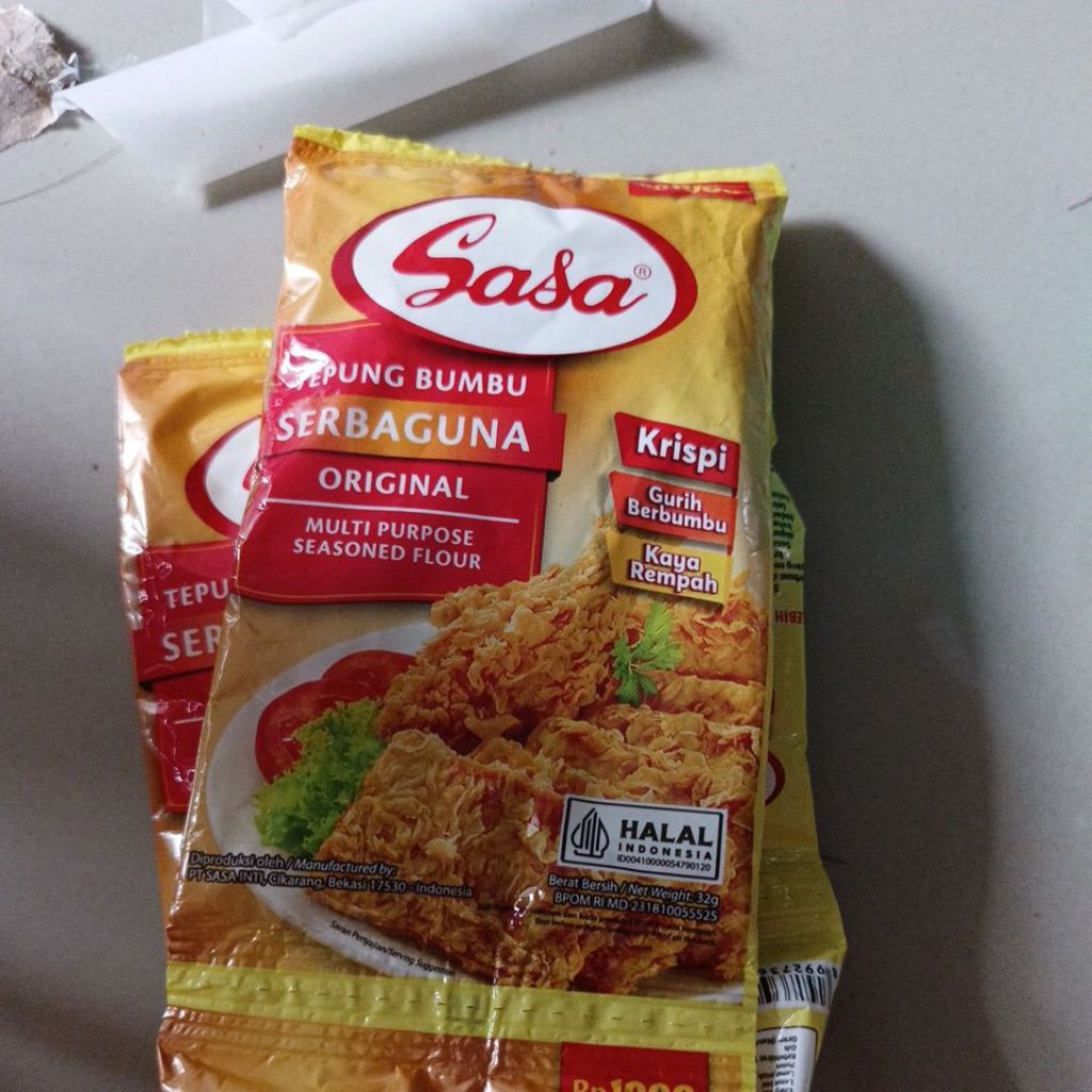 

sasa tepung bumbu serbaguna original kemasan 32g