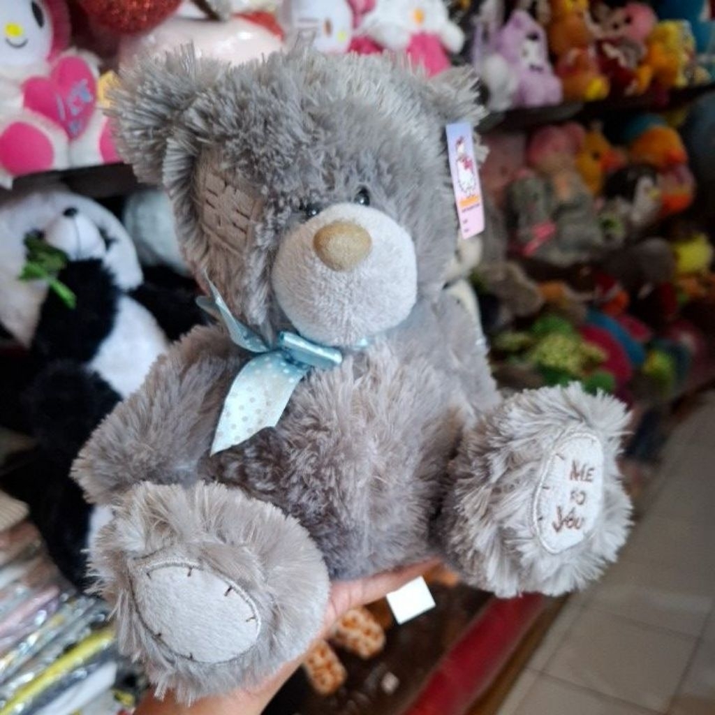 boneka bear abu abu
