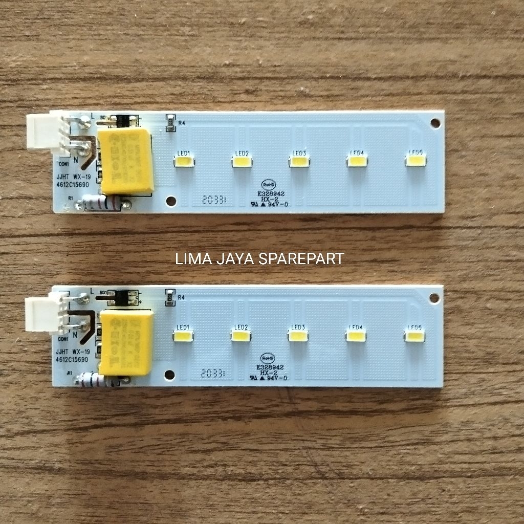Lampu LED Kulkas Sanyo Aqua 2 Pintu Original