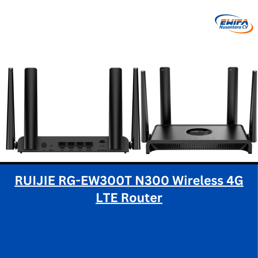 RUIJIE RG-EW300T N300 Wireless 4G LTE Router