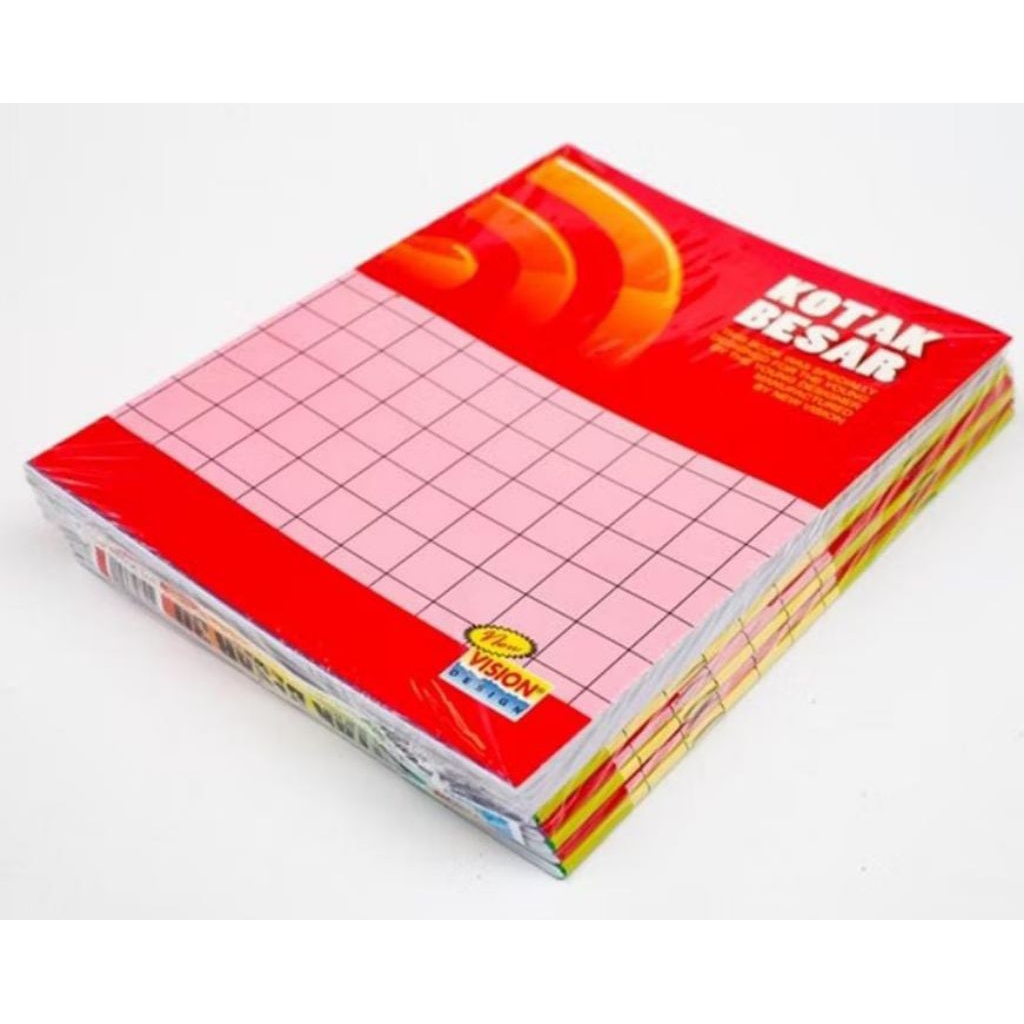 

( 1 pack ) Buku Kotak Besar