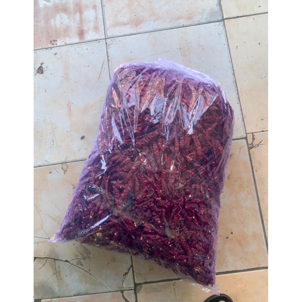 

KHUSUS GROSIR 5KG CABE KERING TEJA EXTRA PEDAS