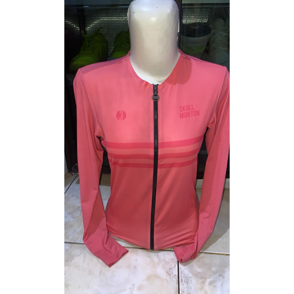 jersey sepeda monton second size M man hanya 1x pakai like new