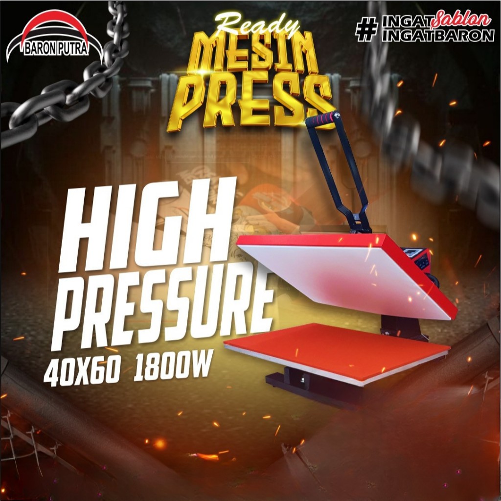 

MESIN PRESS HIGH PRESSURE 40X60