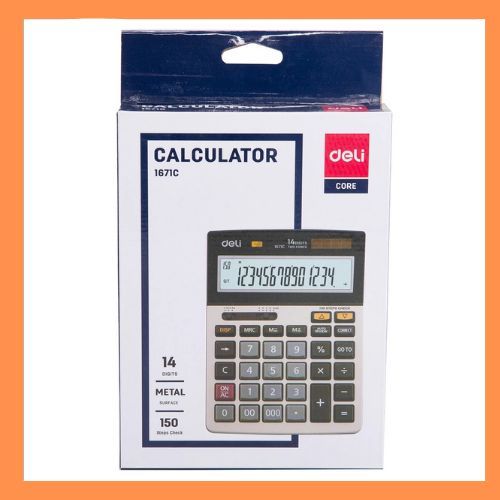 

Deli Calculator 1671C