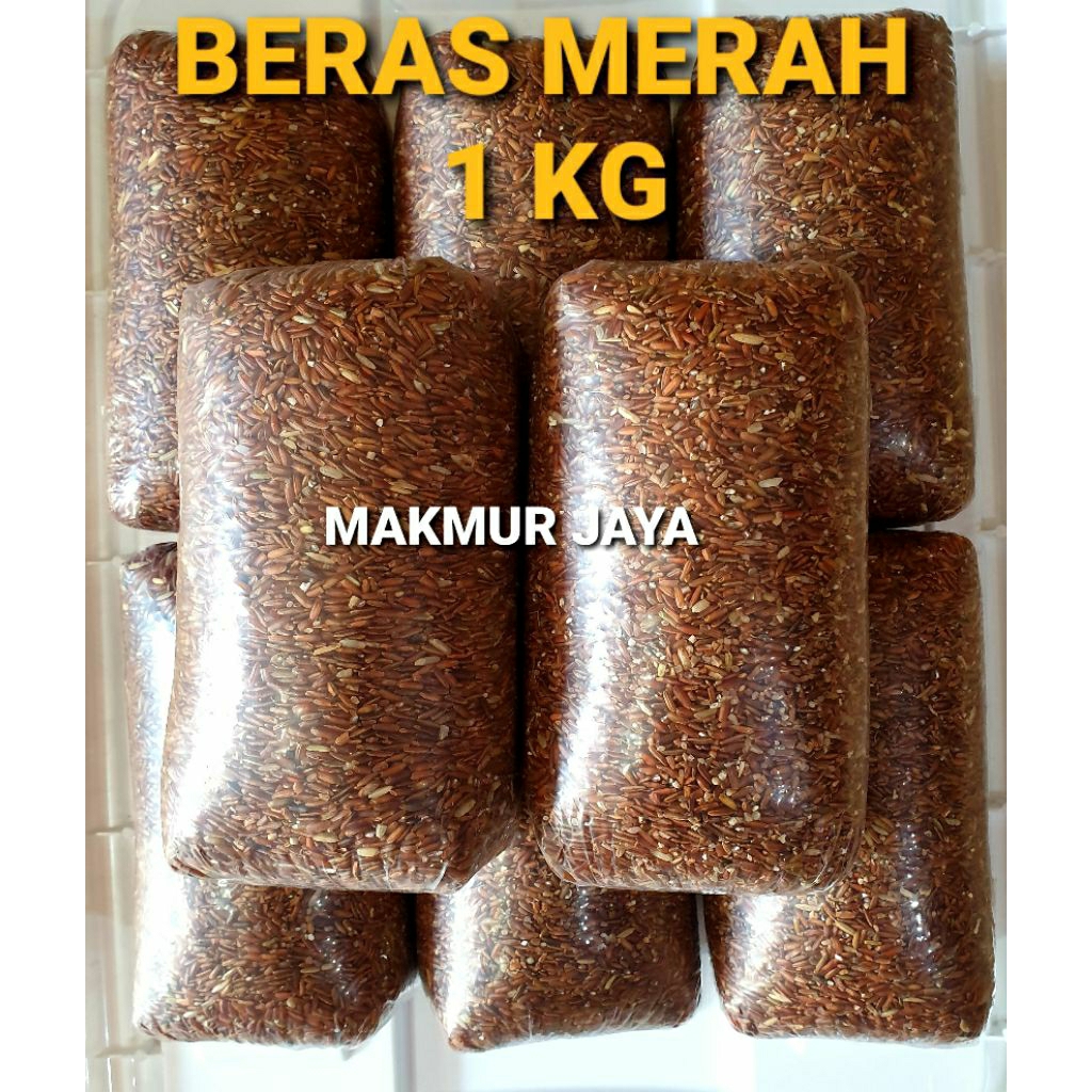 

BERAS MERAH SUPER 1 KG / BERAS SEHAT / BERAS DIET ( Kemasan Repack)