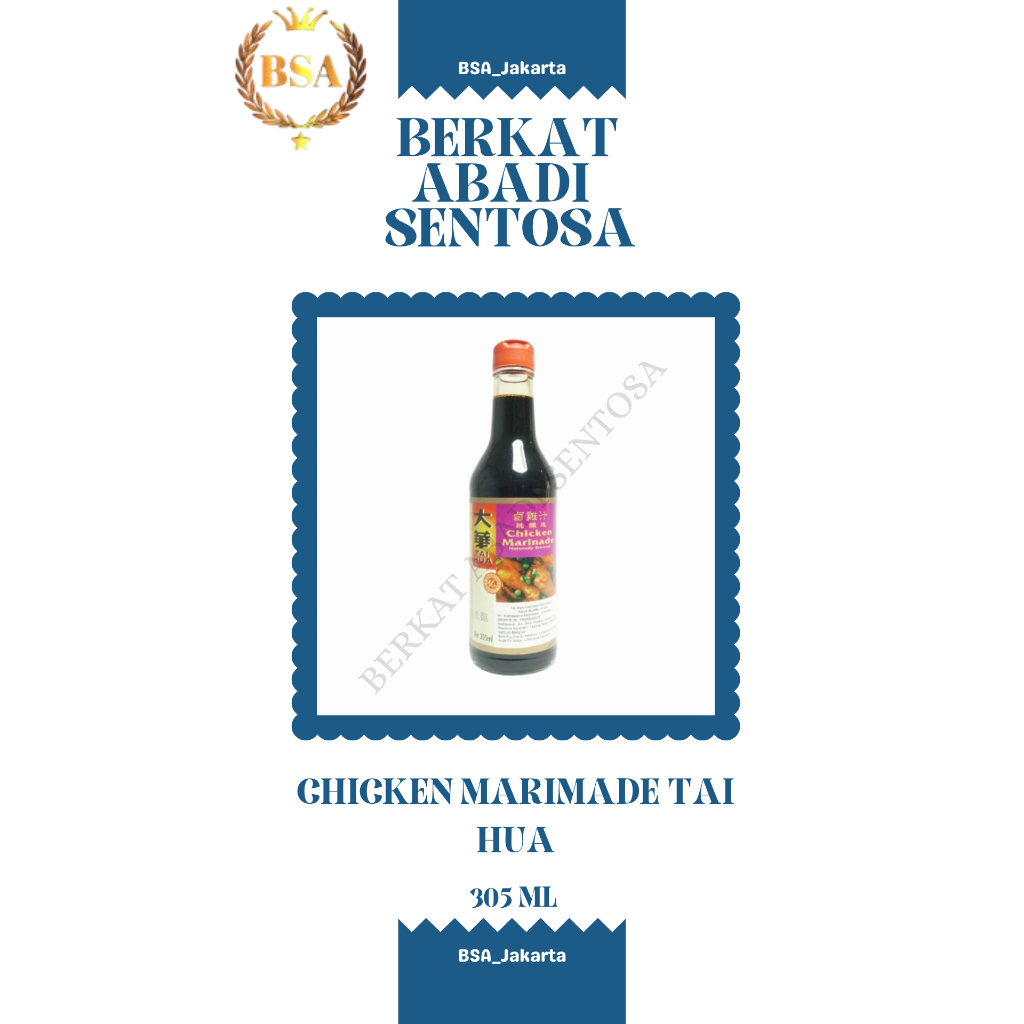 

CHICKEN MARIMADE TAI HUA ( 305 ML )
