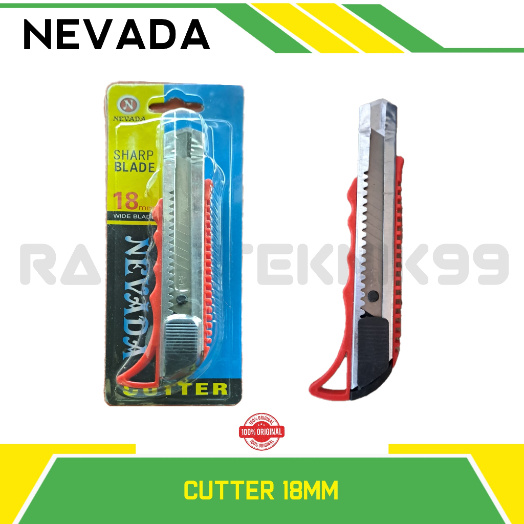 

PISAU CUTTER NEVADA 18 MM