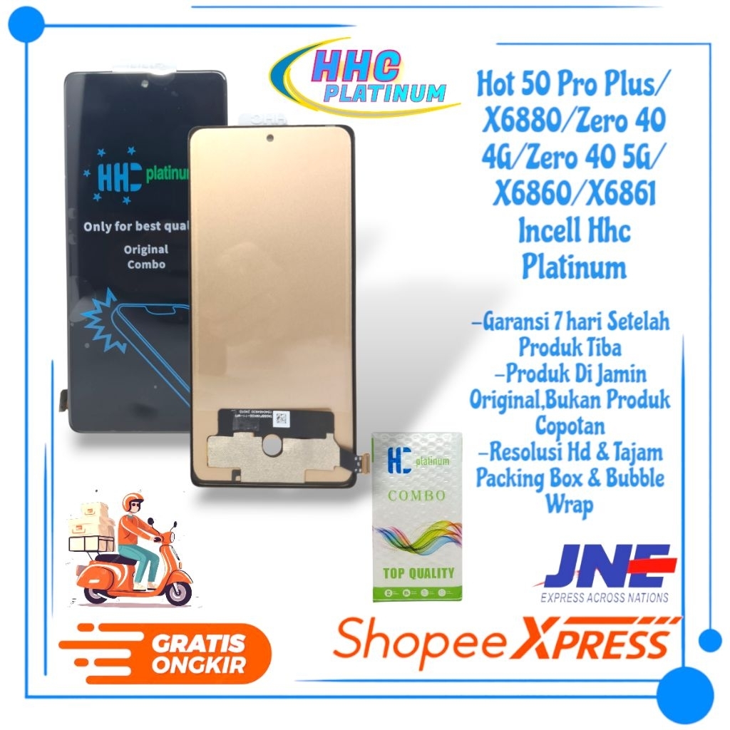 LCD TOUCHSCREEN INFINIX HOT 50 PRO PLUS/X6880/ZERO 40 4G/ZERO 40 5G/Z6860/X6861/SPARK 20 PRO PLUS/KJ