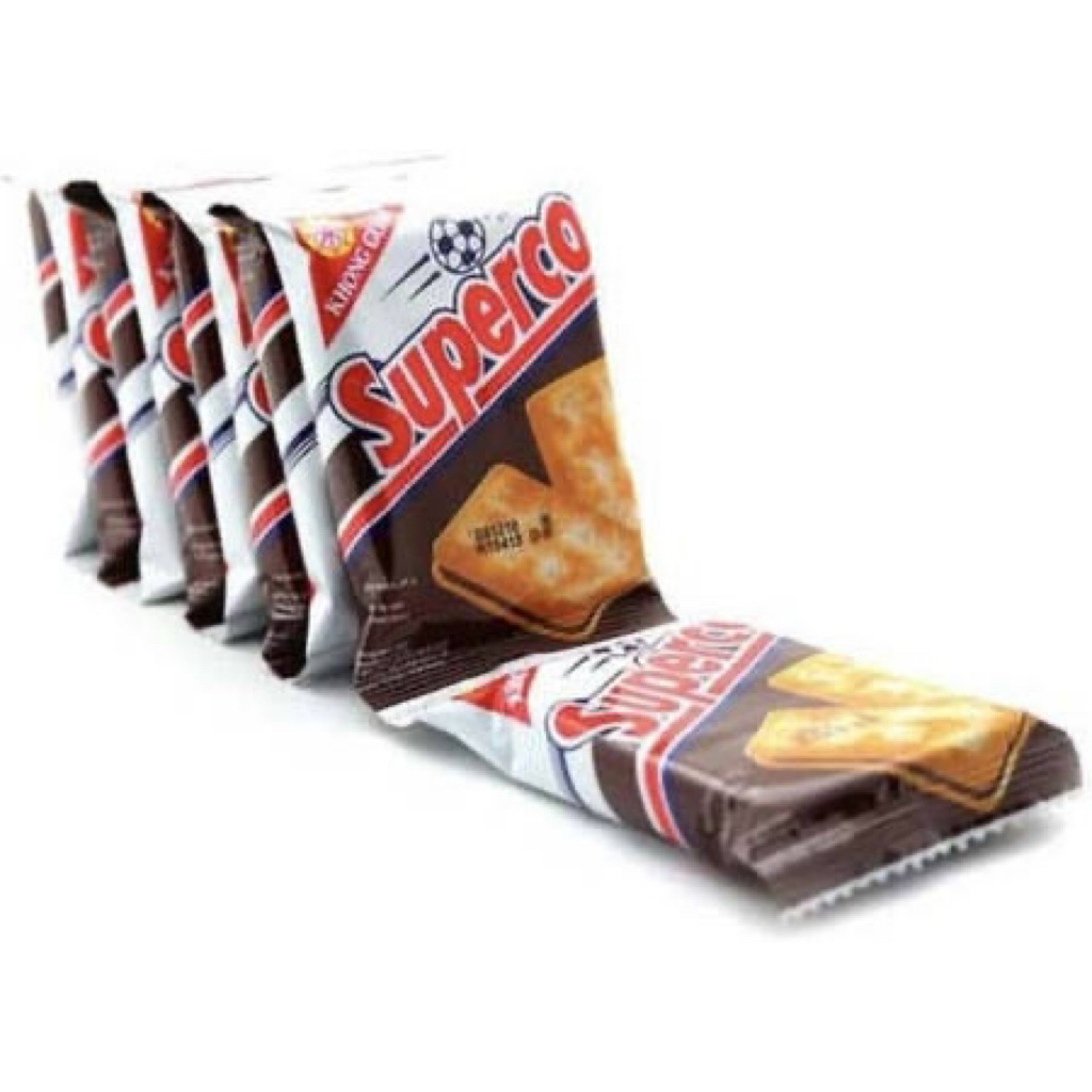 

Khong Guan Biskuit Superco 1000 Chocolate Renceng isi 10pcs