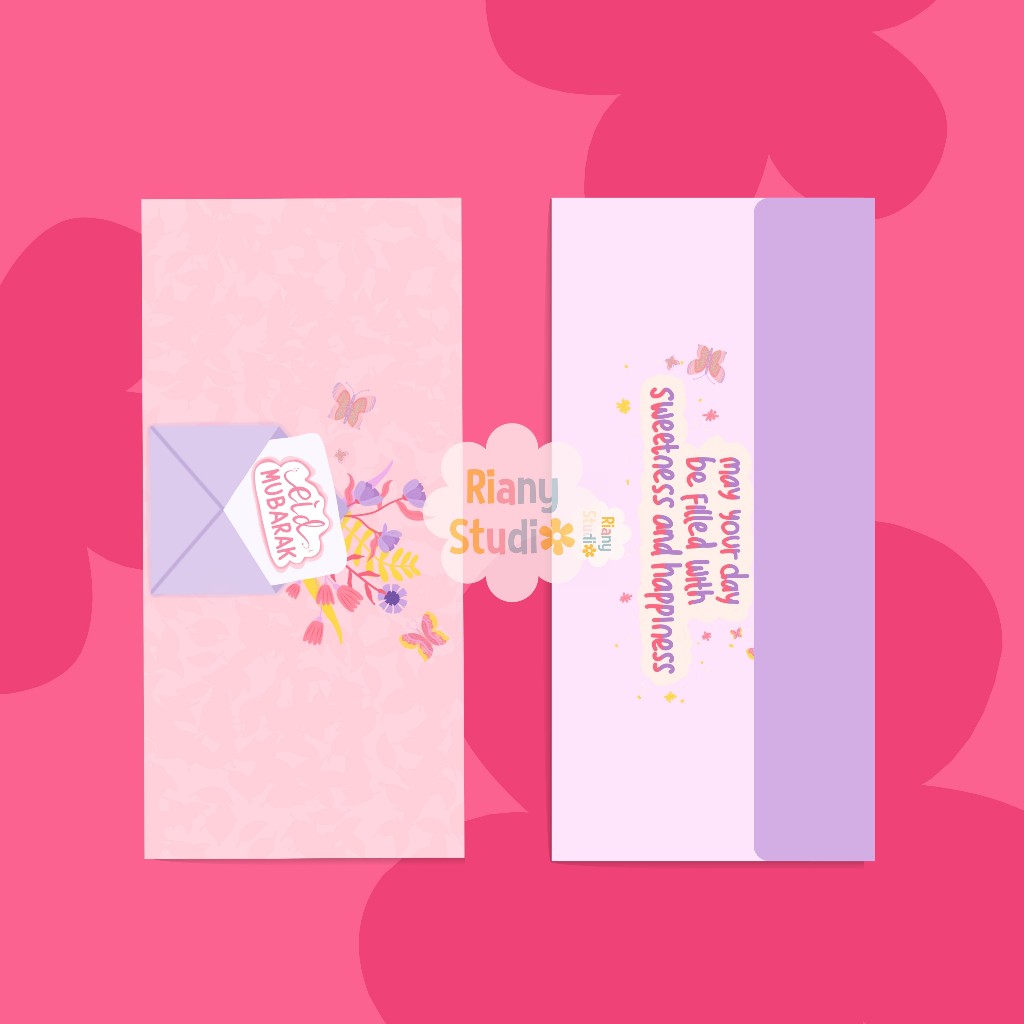 

Riany Studio - Amplop Lebaran Spring Blessings (Isi 5 Pcs)